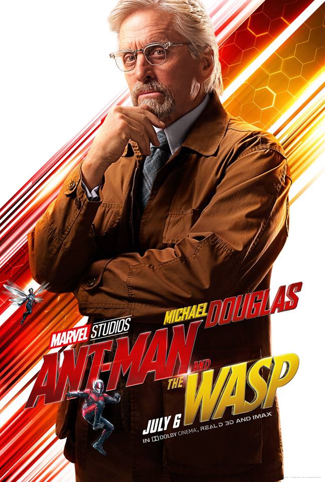 Ant-Man and the Wasp attori film Marvel 2018 Michael Douglas in Hank Pym
