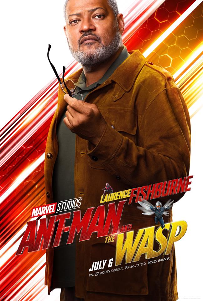 Ant-Man and the Wasp attori film Marvel 2018 Laurence Fishburne in Bill Foster