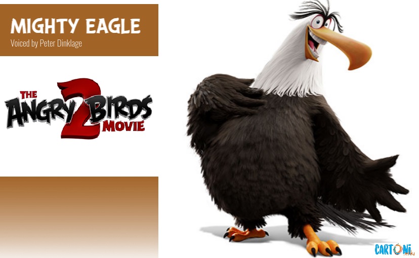 Mighty Eagle - Angry birds 2 il film Amici nemici per sempre - 2 the movie Characters Personaggi - film di animazione 2019 Sony animation pictures