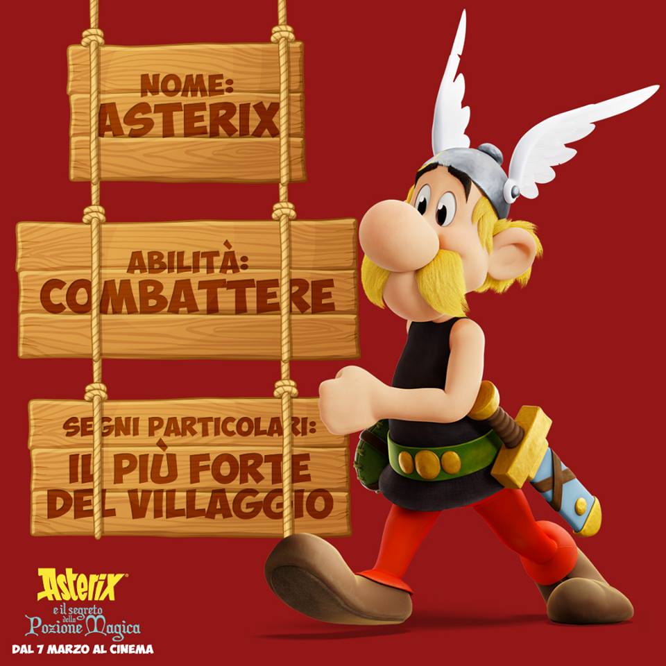 Asterix personaggi Asterix e il segreto della pozione magica - Film di animazione 2019 - 7 marzo 2019 - personaggi - trama -doppiatori -  Astrix: Le Secret de la Potion Magique
