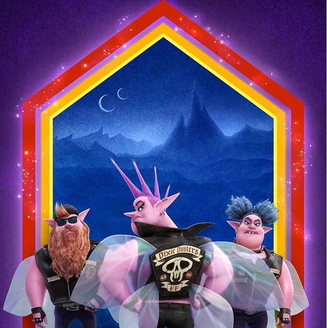 Onward Oltre la magia film di animazione cartoni animati Disney Poster personaggi protagonisti