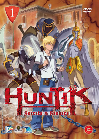 Huntik copertina dvd n. 1 prima serie episodi prima stagione 