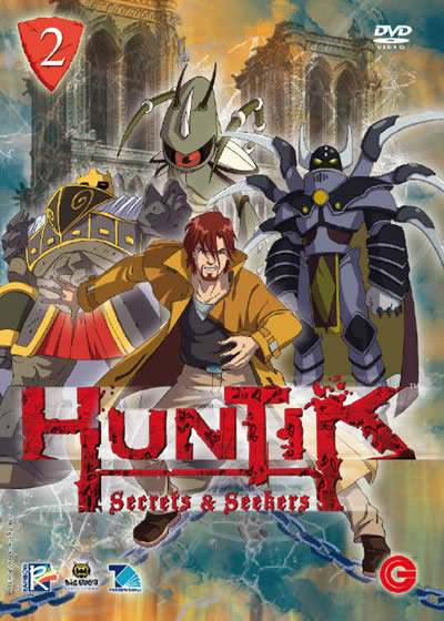 Huntik copertina dvd n. 2 episodi prima stagione serie 1