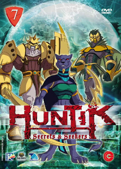 Huntik copertina dvd n. 7 episodi prima serie stagione 1