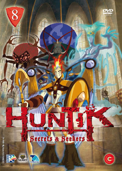 Copertina dvd Huntik n. 8 prima serie stagione 1