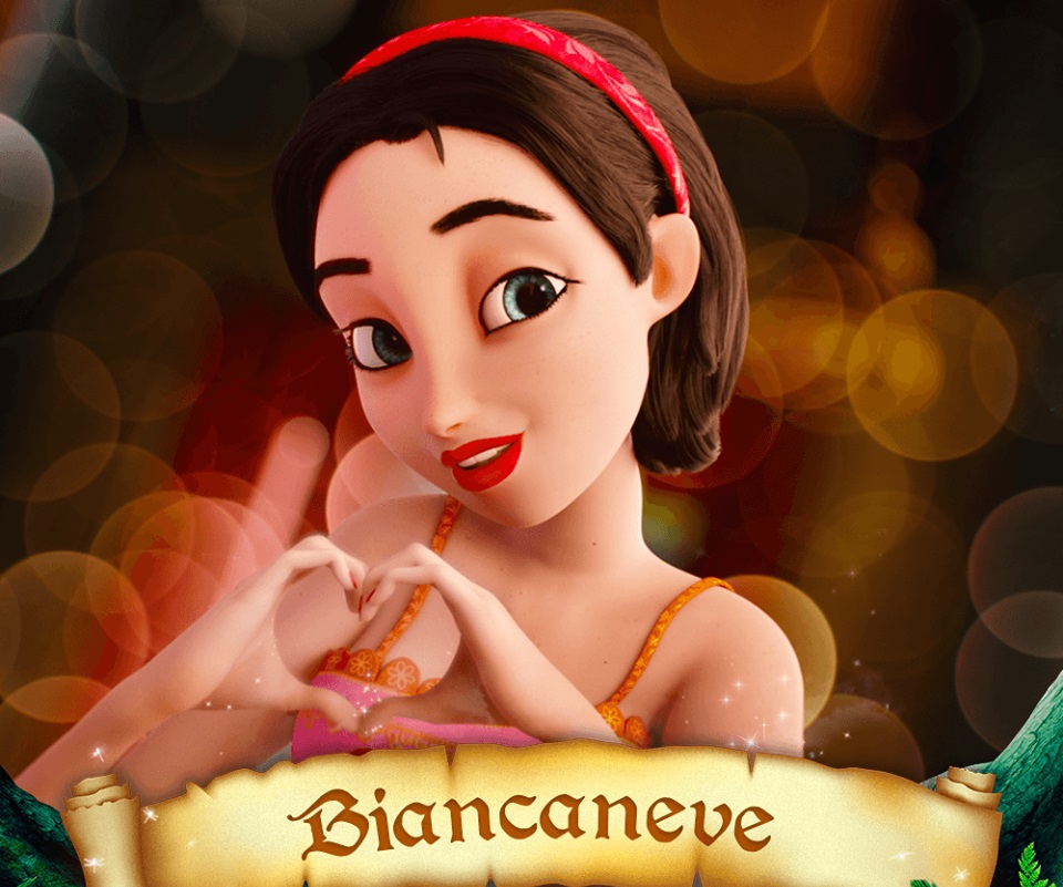 Biancaneve Snow White Domitilla DAmico Personaggi Cera una volta il principe azzurro Charming film di animazione 28 febbraio 2019 