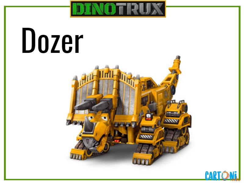 Dinotrux Dozer characters cartoni animati personaggi canali tv bambini netflix super 
