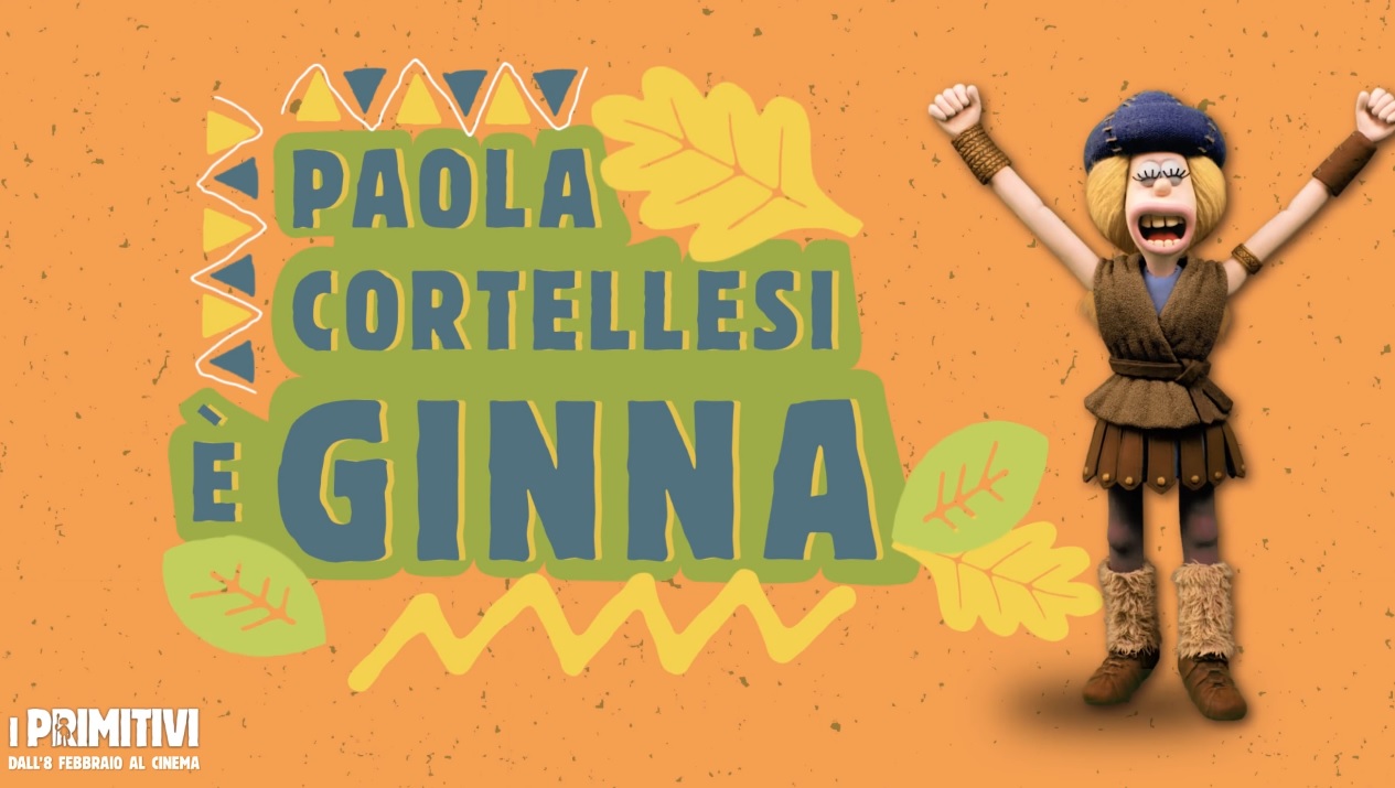 I primitivi film di animazione 2018 Doppiatori Paola Cortellesi da la voce a Ginna