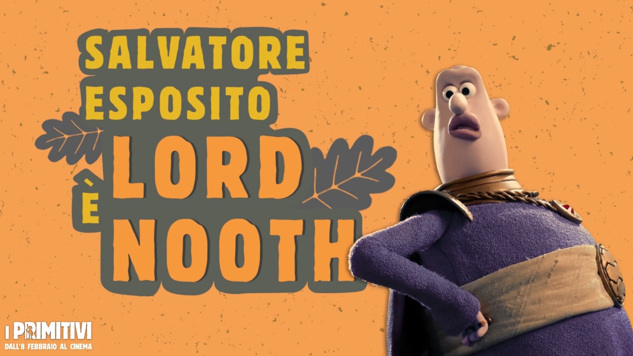 I primitivi film di animazione 2018 Doppiatori Salvatore Esposito da la voce a Nooth