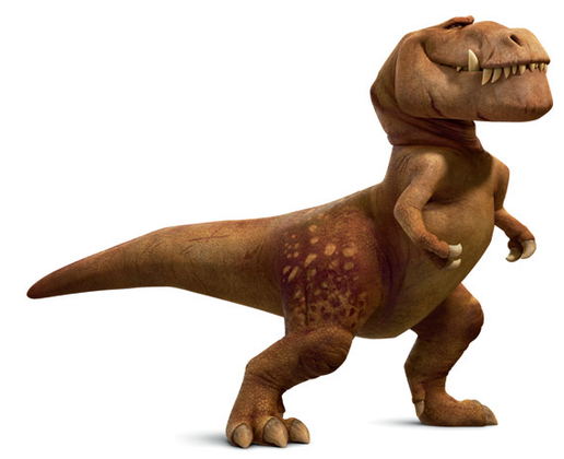 Il viaggio di Arlo - Butch - Tirannosauro Rex - The good dinousaur - Film di animazione Disney Pixar