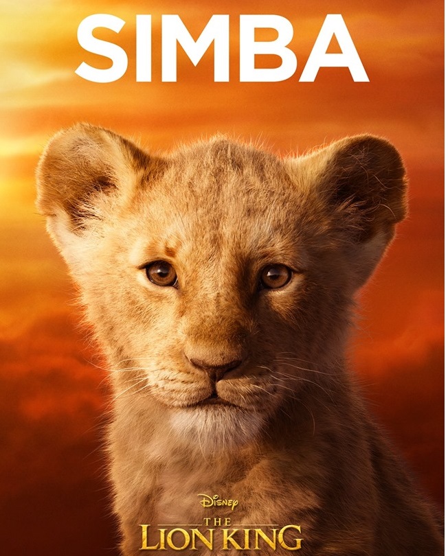 Il re leone film Disney 2019 - personaggi Simba cucciolo