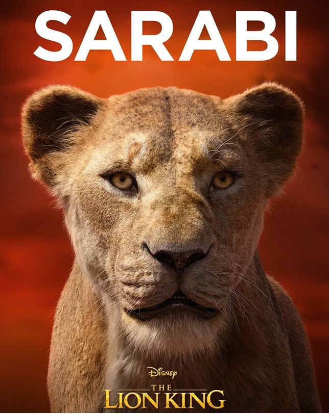 Il re leone film Disney 2019 - personaggi Sarabi