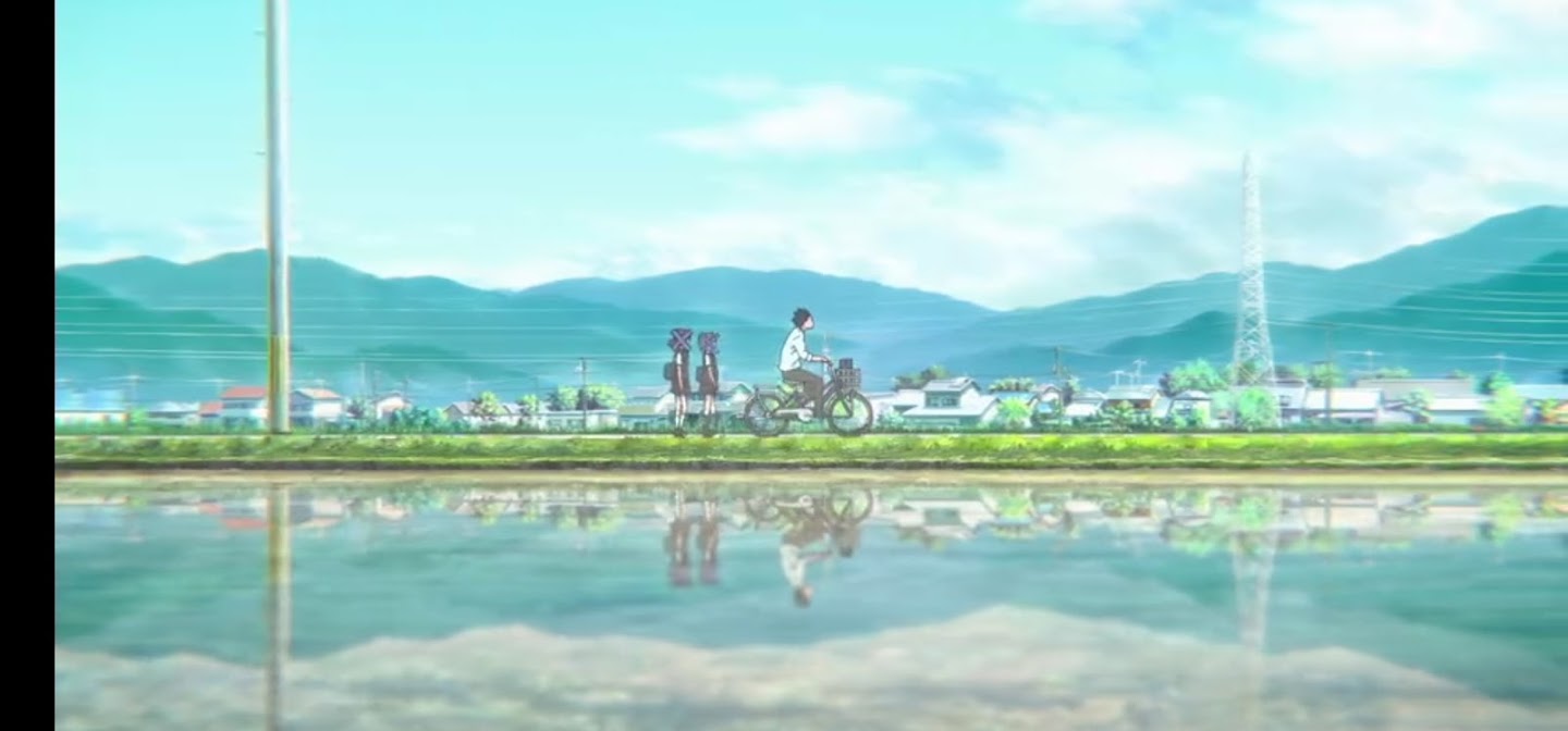 Ishida in bicicletta - La forma della voce Dvd anime cartoni animati film di animazione 2016 - A silent voice 