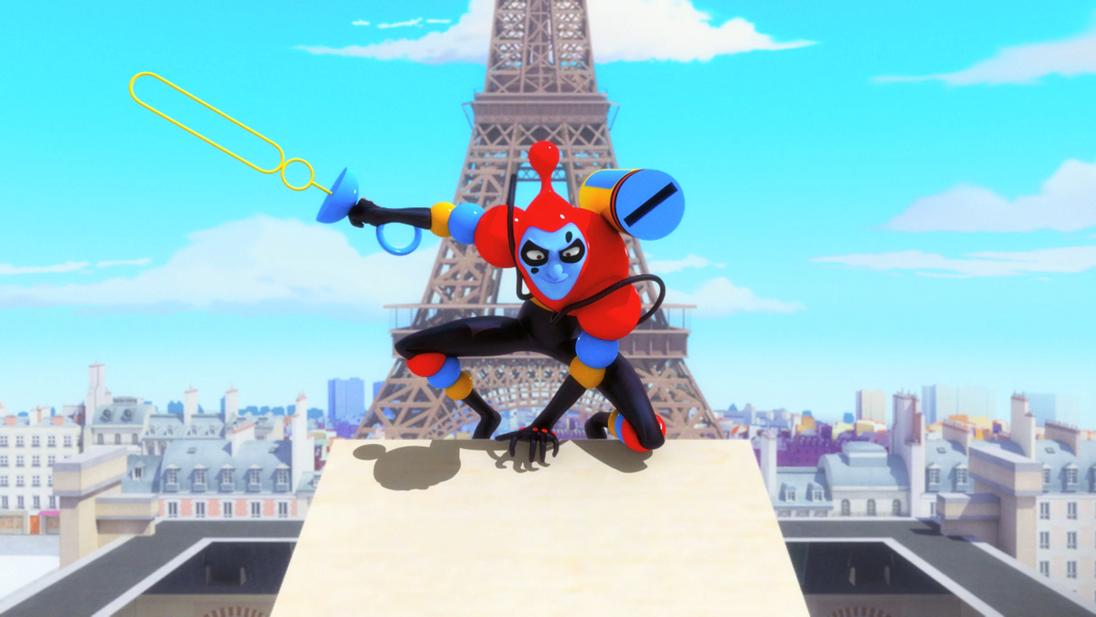 Mracolous le storie di ladybug e chat noir cartone animato Cattivi Sparabolle