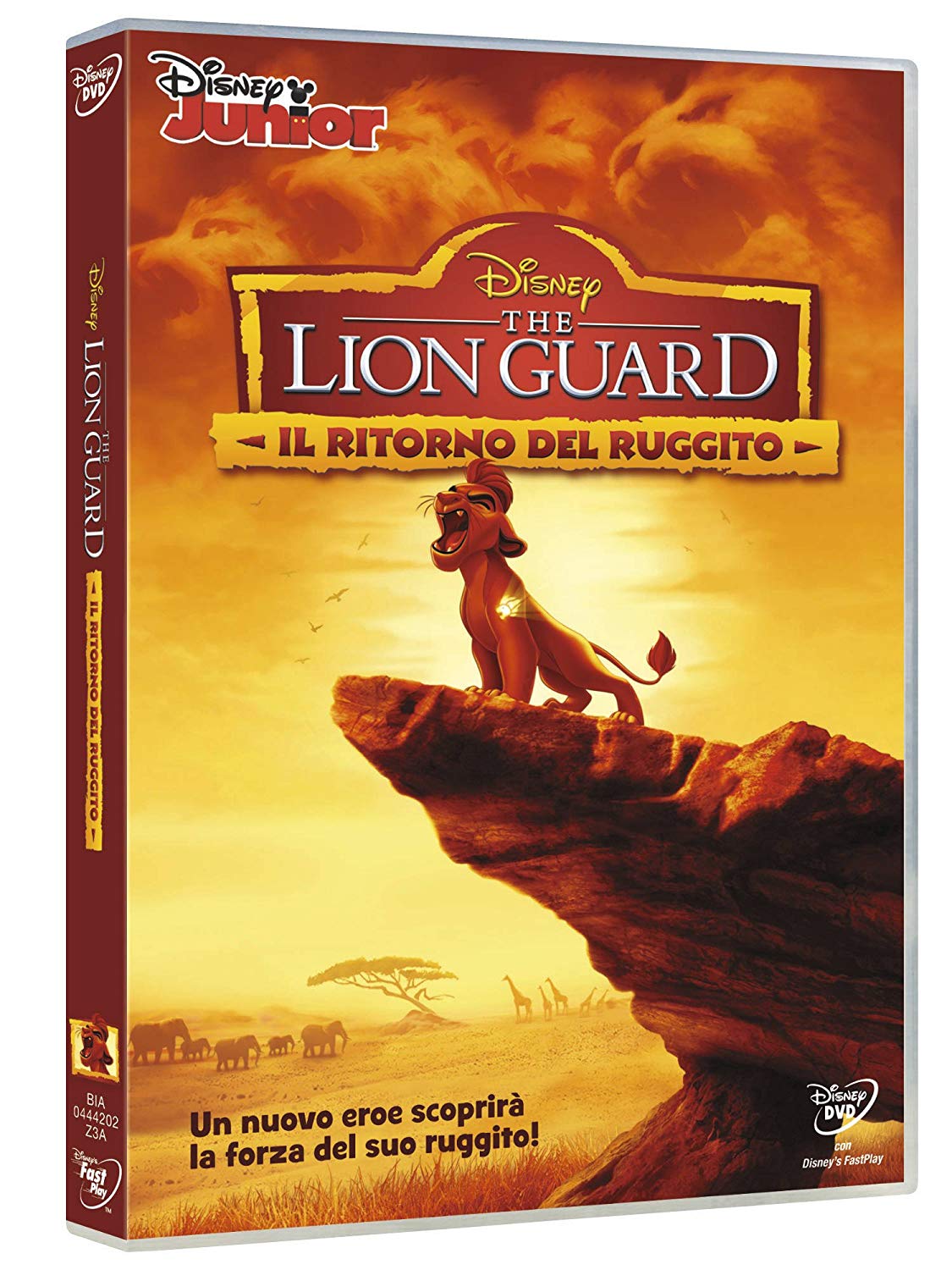 The Lion Guard DVD il ritorno del ruggito episodio pilota - cartoni animati home video