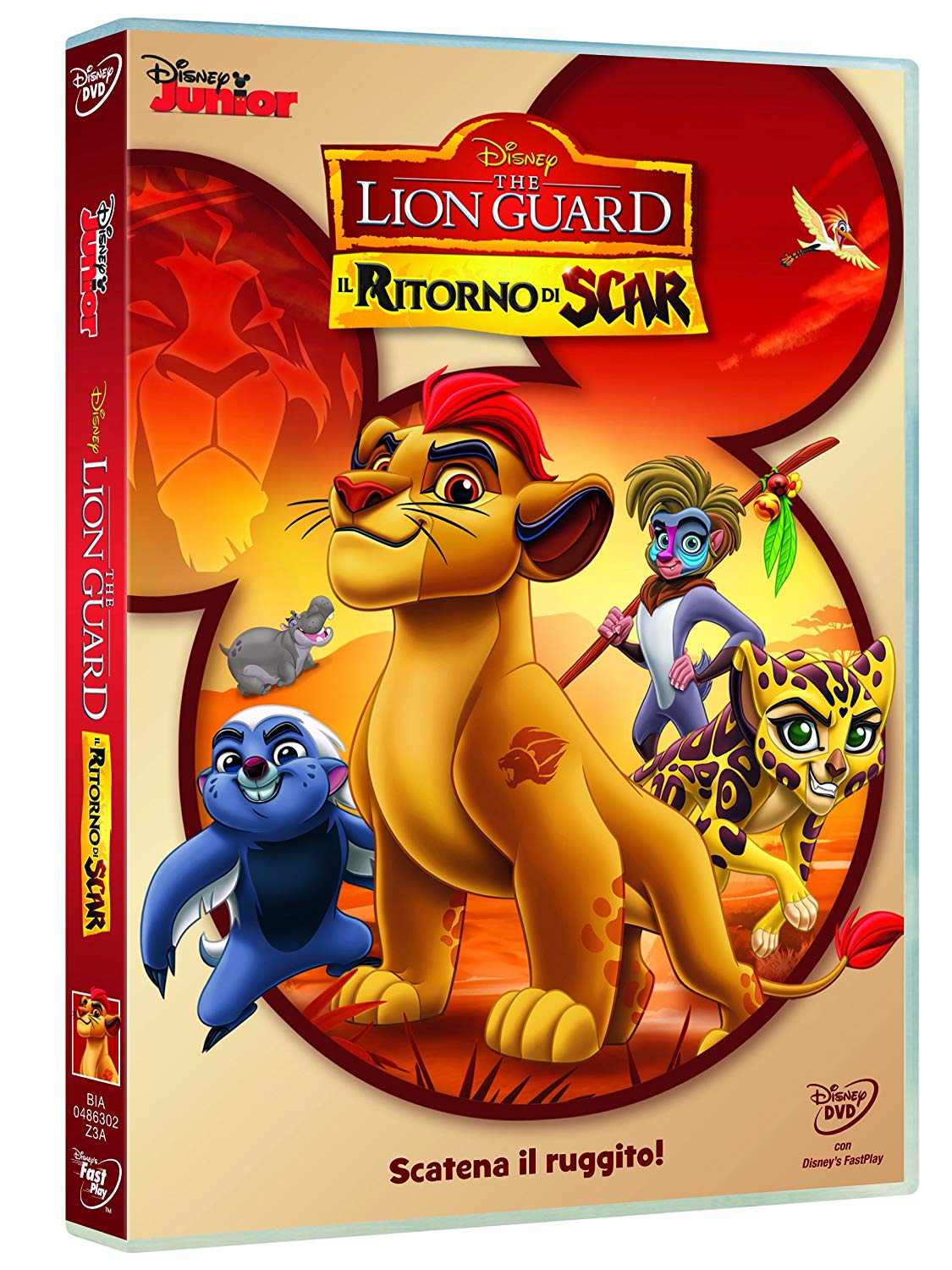 The Lion Guard DVD il ritorno di Scar - cartoni animati home video