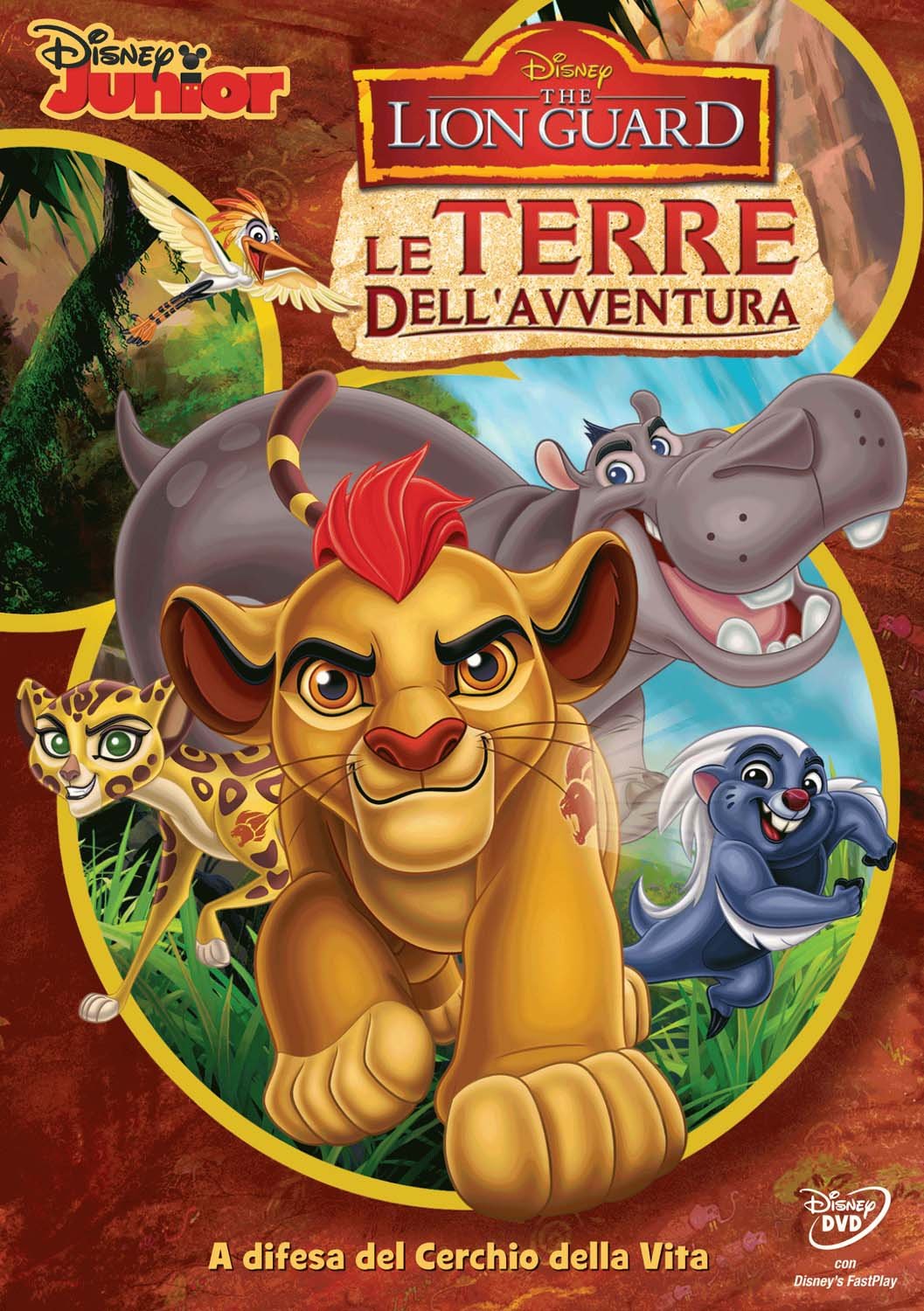 The Lion Guard DVD le terre dellavventura - cartoni animati home video