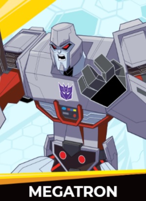 Megatron - Transformers cybergverse personaggi robot cartonio animati k2 