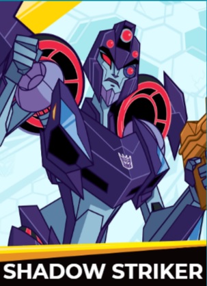 Shadow Striker - Transformers cybergverse personaggi robot cartonio animati k2 
