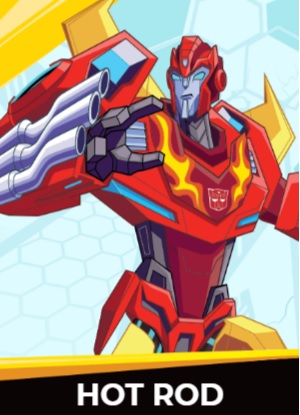 Hot Rod - Transformers cybergverse personaggi robot cartonio animati k2 