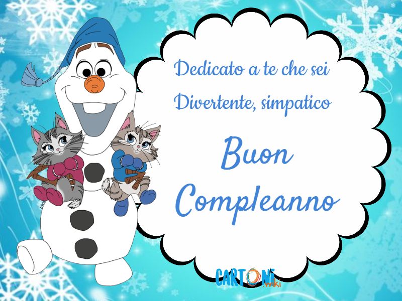 Buon Compleanno con Olaf - Cartoni animati