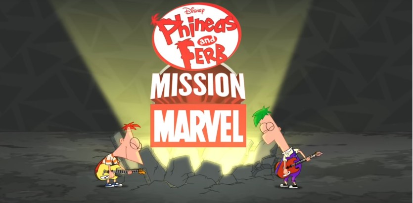 Phineas E Ferb Missione Marvel Cartoni Animati