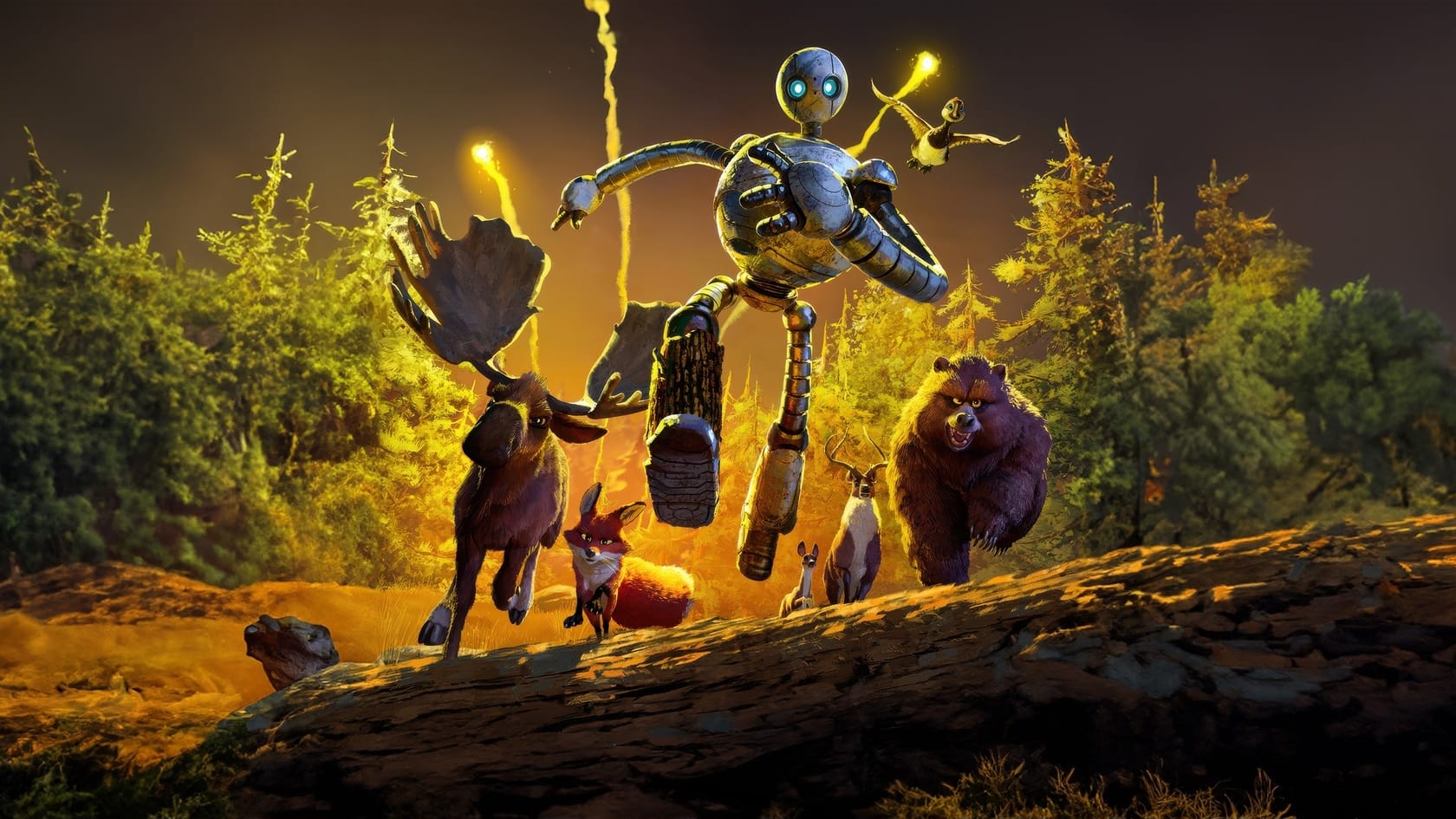 il robot selvaggio film di animazione 2024 Dreamworks