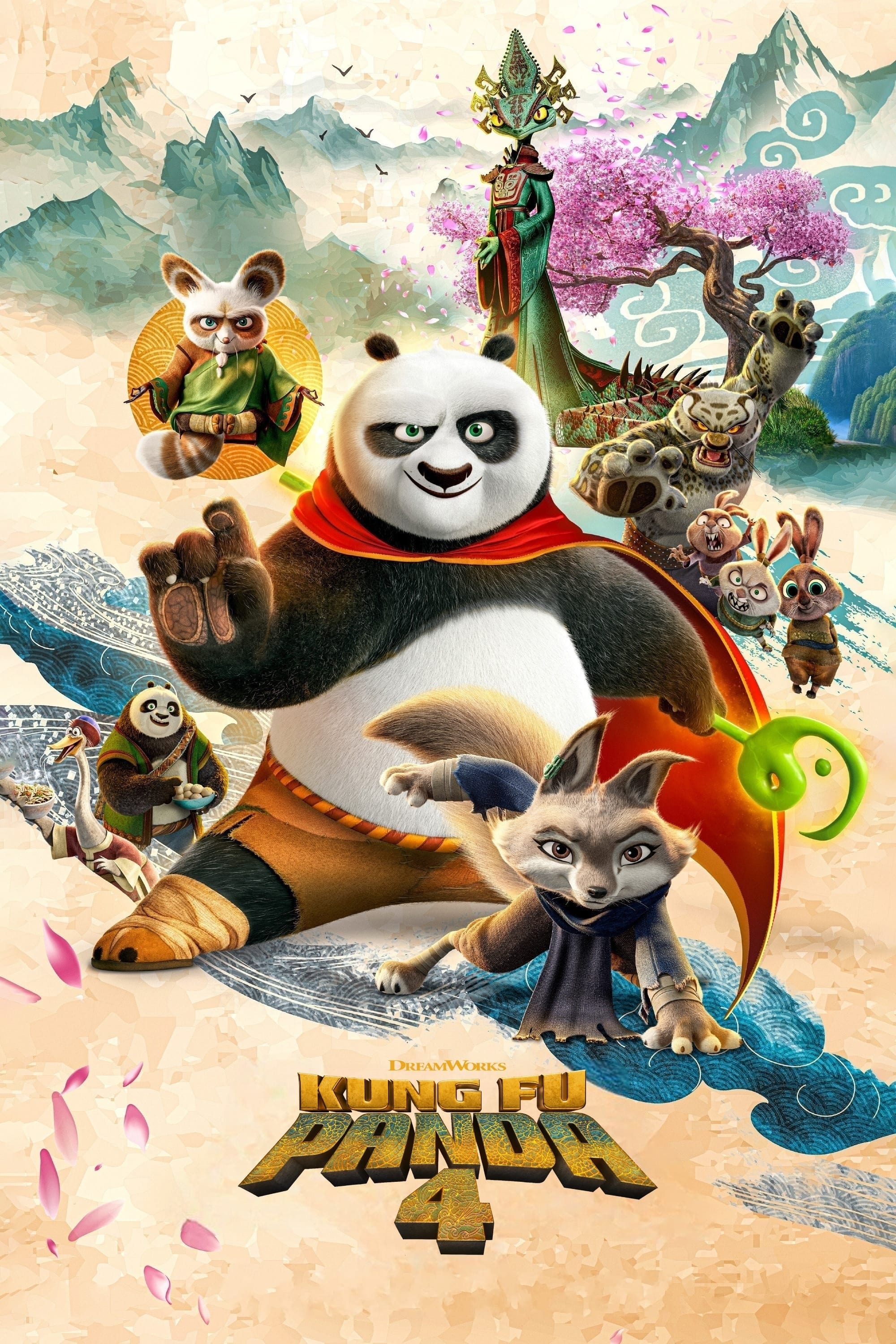 Immagine Kung Fu Panda 4 - Poster - Sfondi