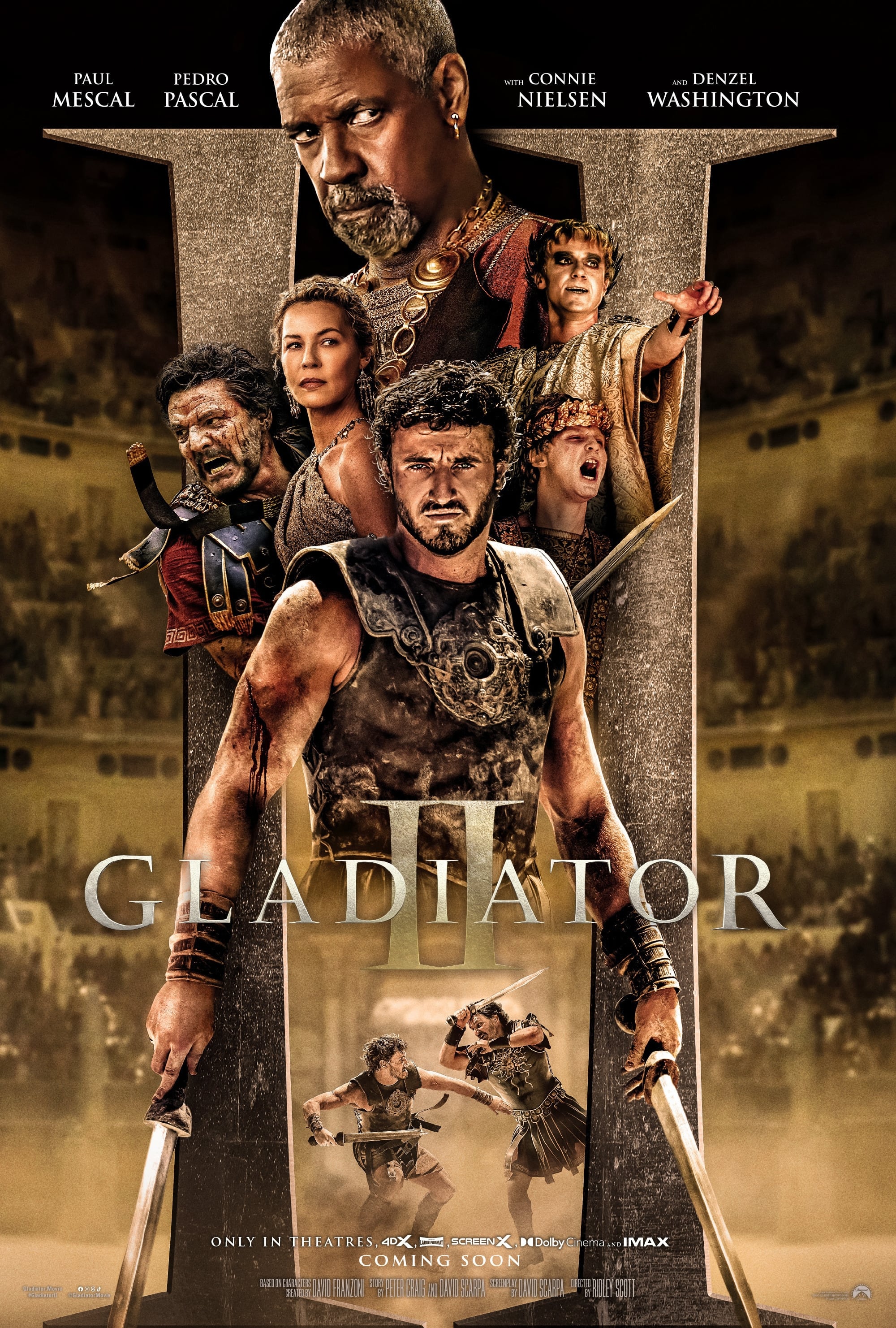 Immagine Il gladiatore II - Poster - Sfondi