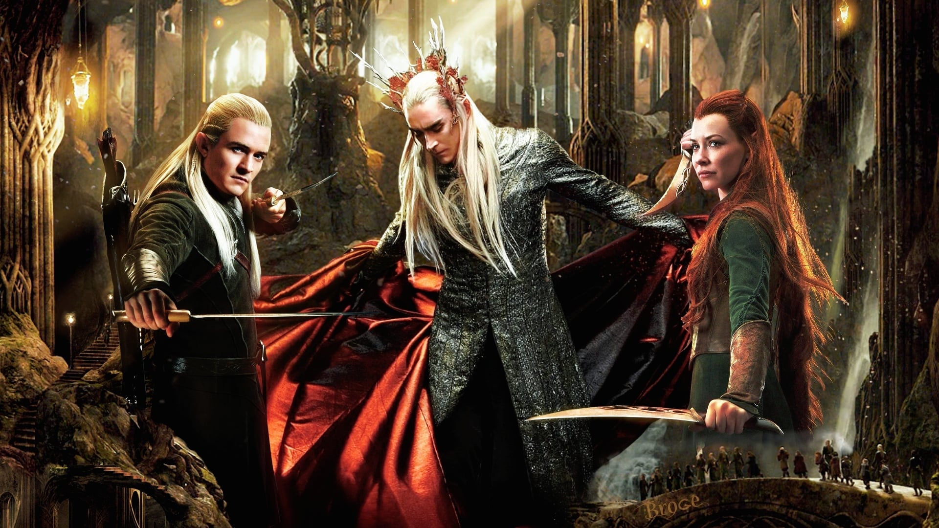 Immagine Lo Hobbit: La battaglia delle cinque armate - Poster - Sfondi
