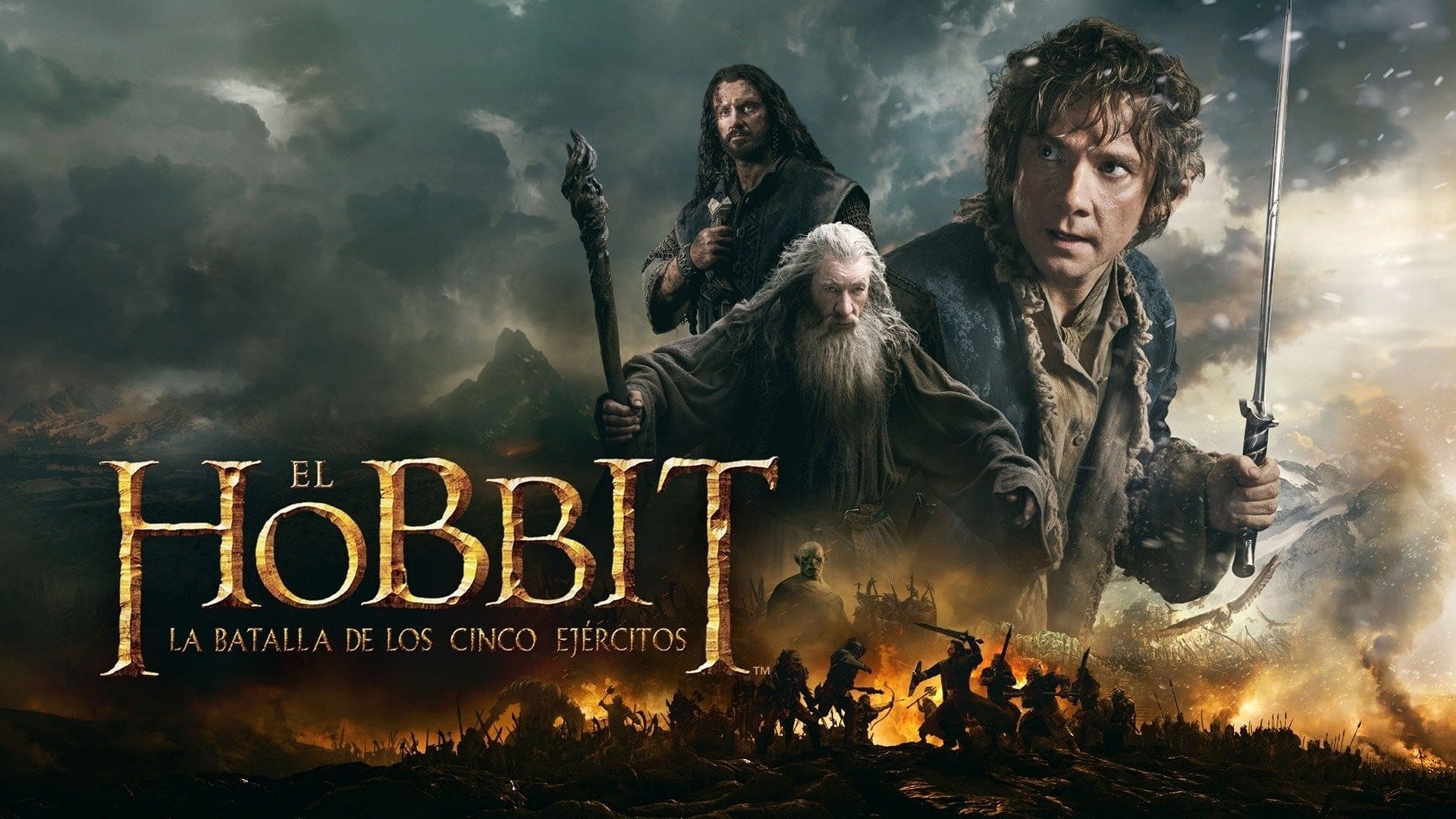 Immagine Lo Hobbit: La battaglia delle cinque armate - Poster - Sfondi
