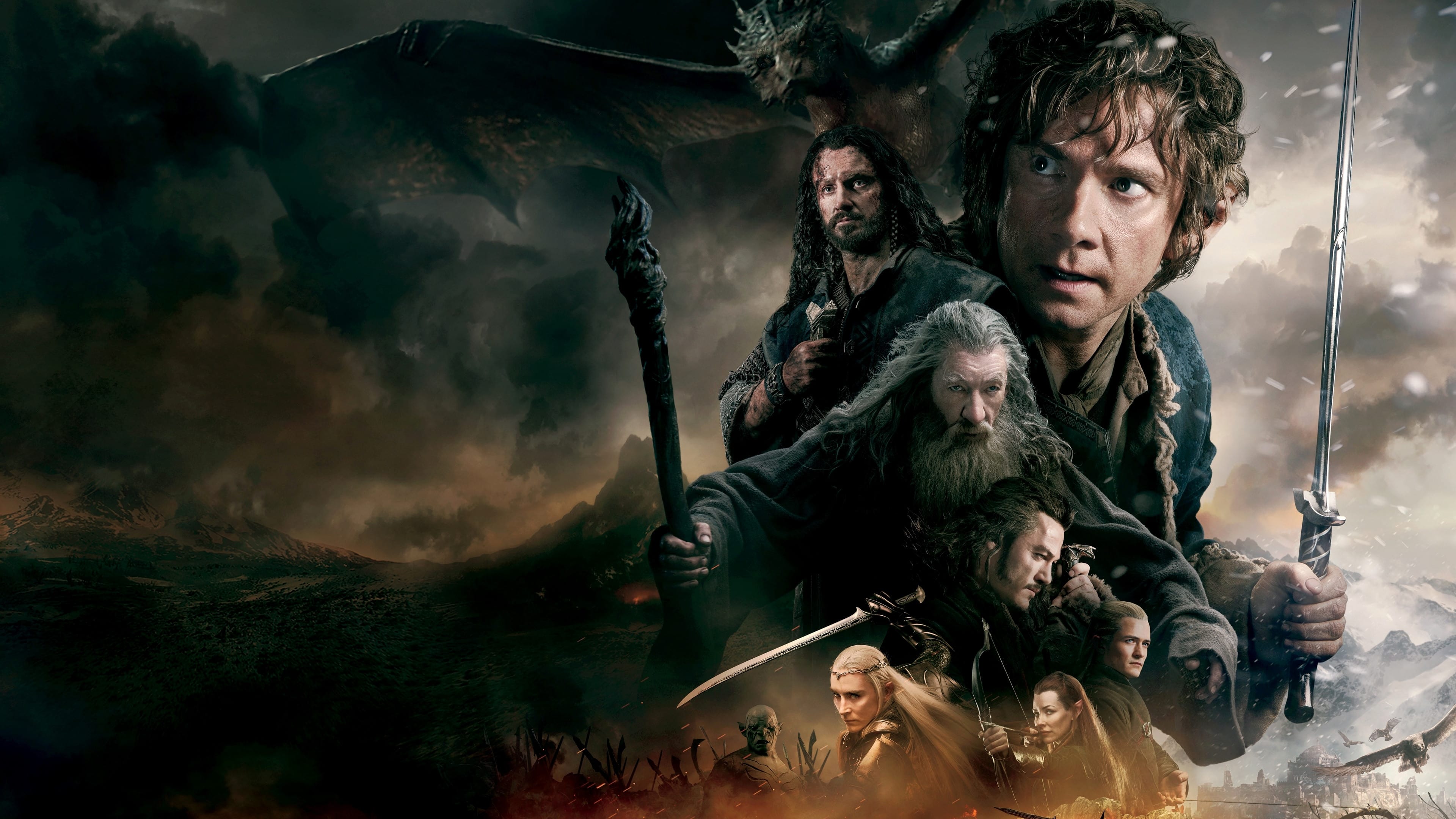 Immagine Lo Hobbit: La battaglia delle cinque armate - Poster - Sfondi
