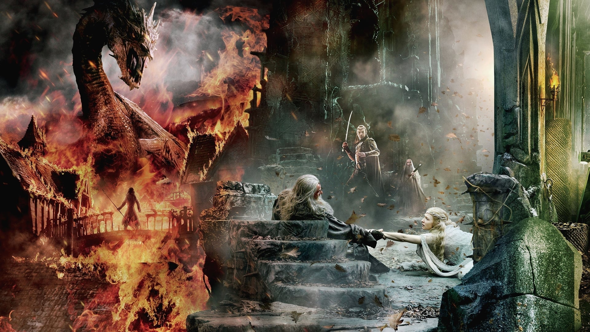 Immagine Lo Hobbit: La battaglia delle cinque armate - Poster - Sfondi