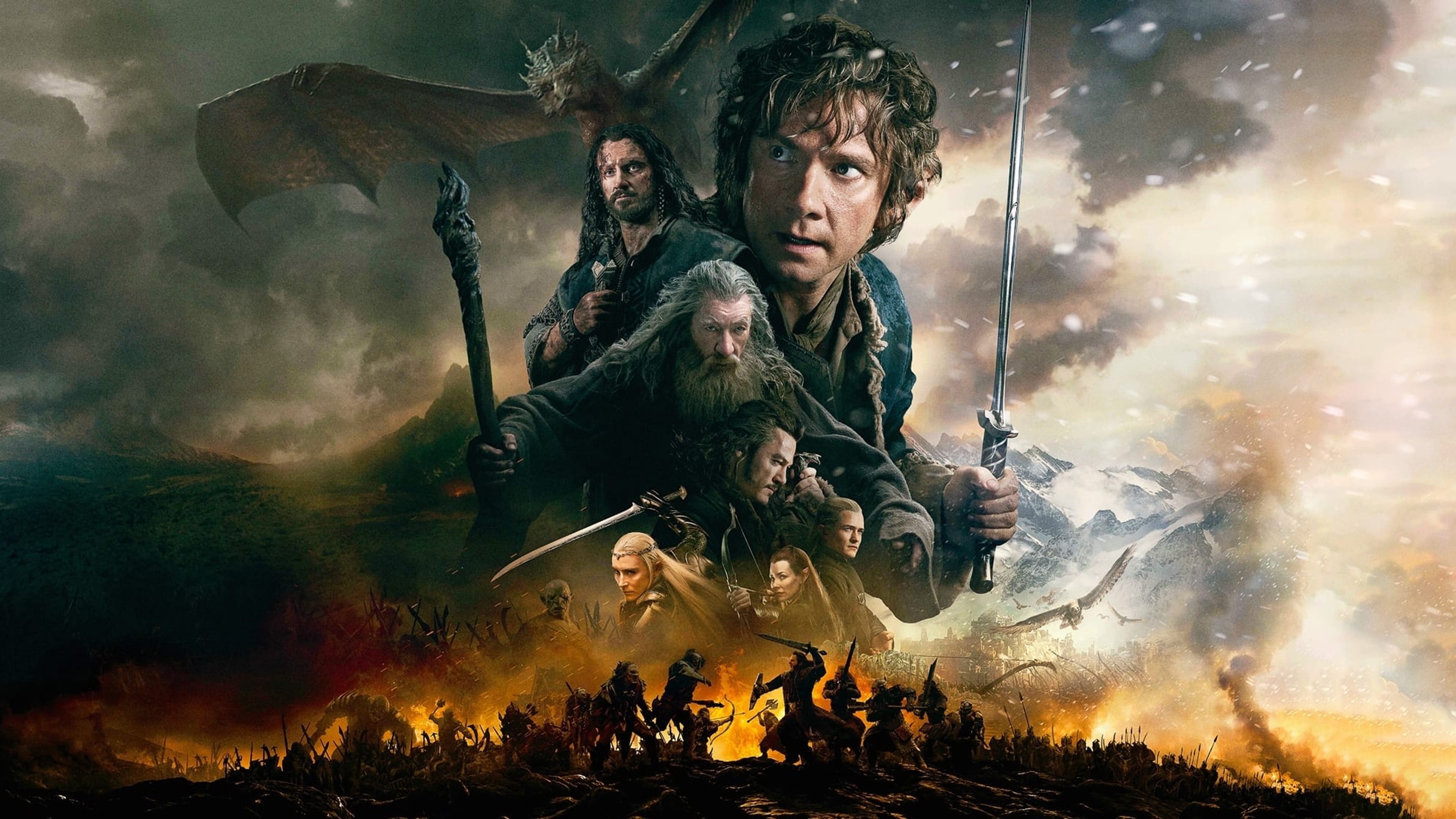 Immagine Lo Hobbit: La battaglia delle cinque armate - Poster - Sfondi
