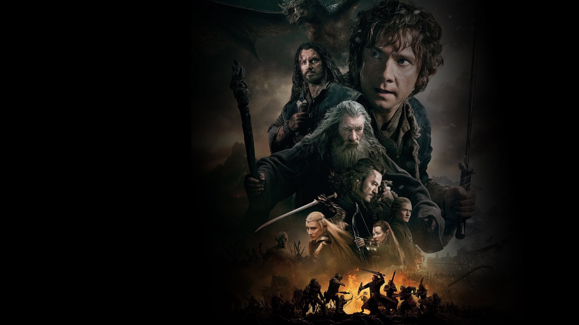 Immagine Lo Hobbit: La battaglia delle cinque armate - Poster - Sfondi