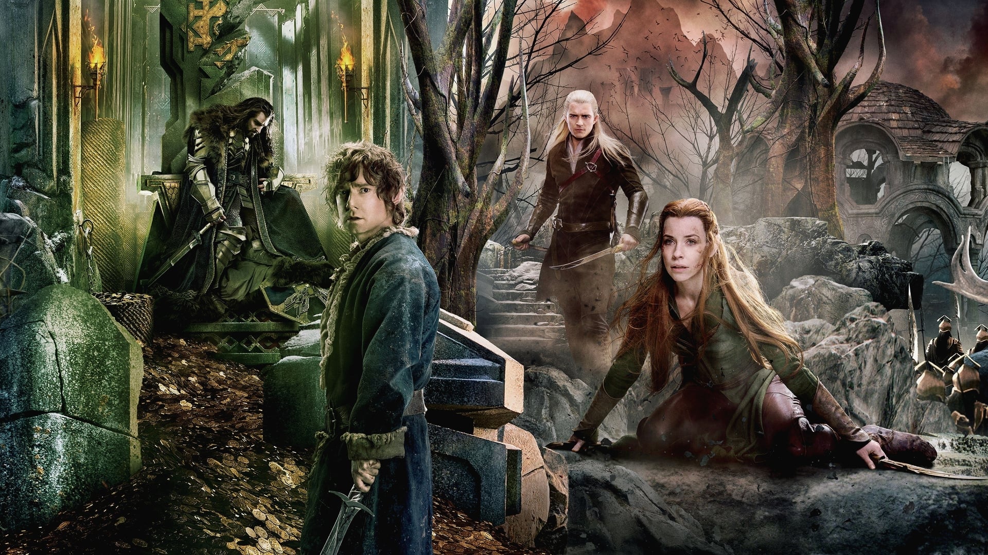Immagine Lo Hobbit: La battaglia delle cinque armate - Poster - Sfondi