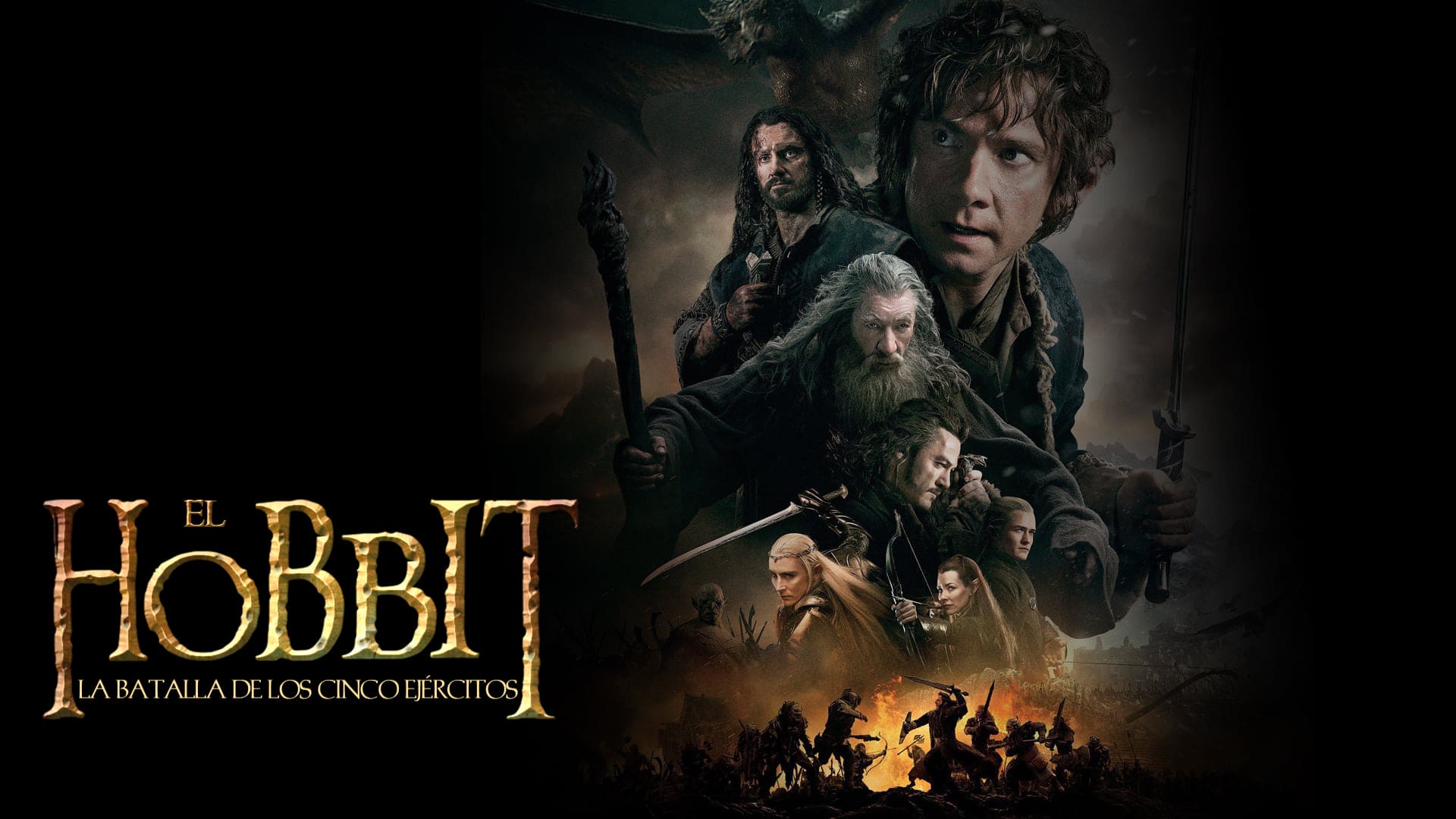 Immagine Lo Hobbit: La battaglia delle cinque armate - Poster - Sfondi