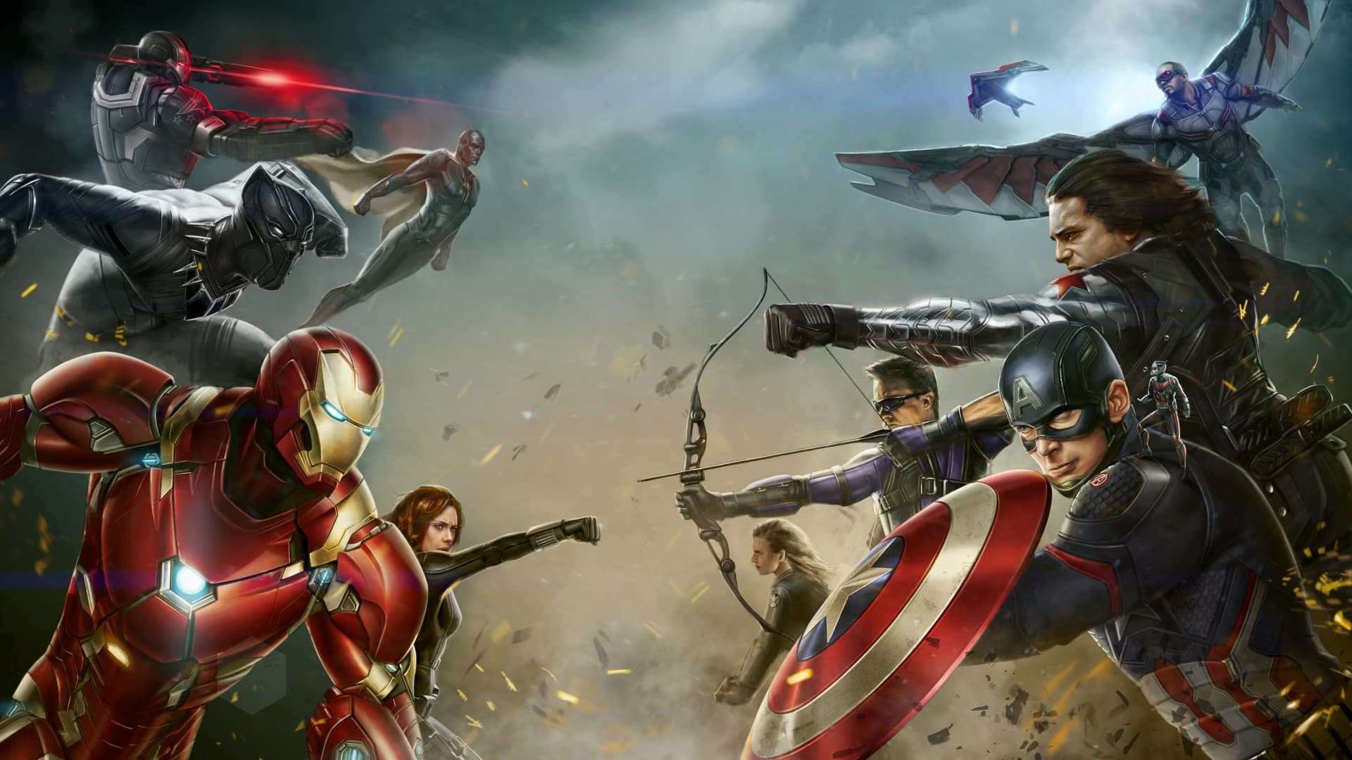 Immagine Captain America: Civil War - Poster - Sfondi