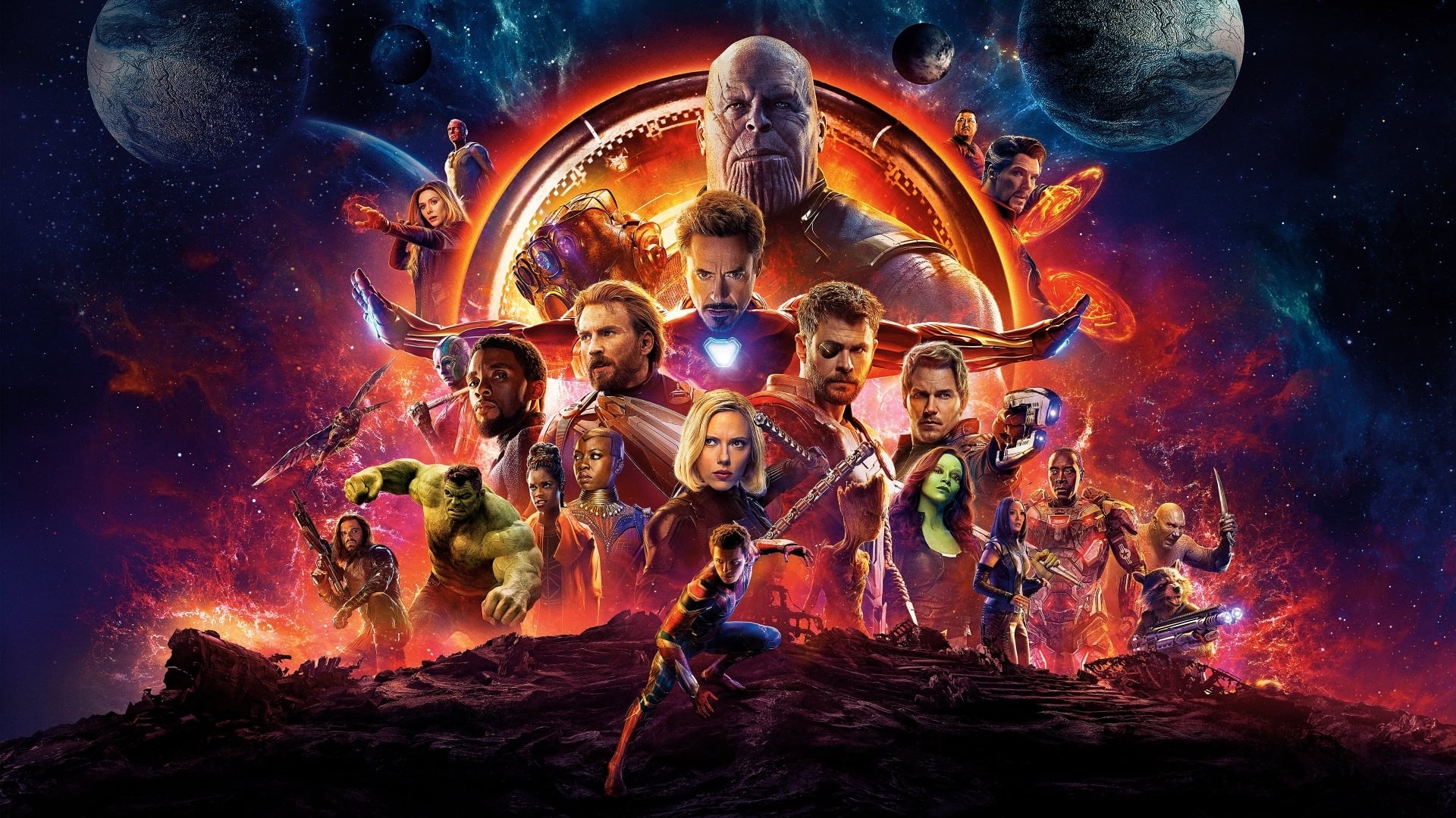 Immagine Avengers: Infinity War - Poster - Sfondi