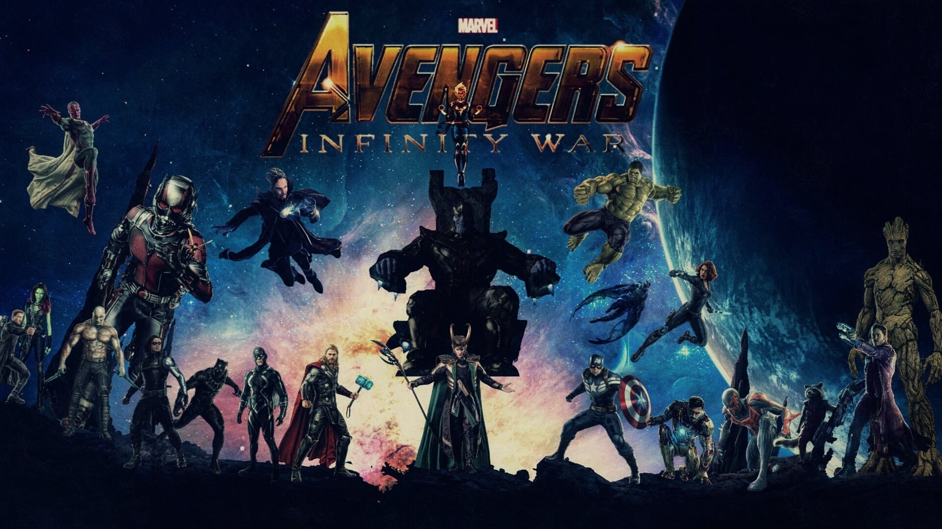 Immagine Avengers: Infinity War - Poster - Sfondi