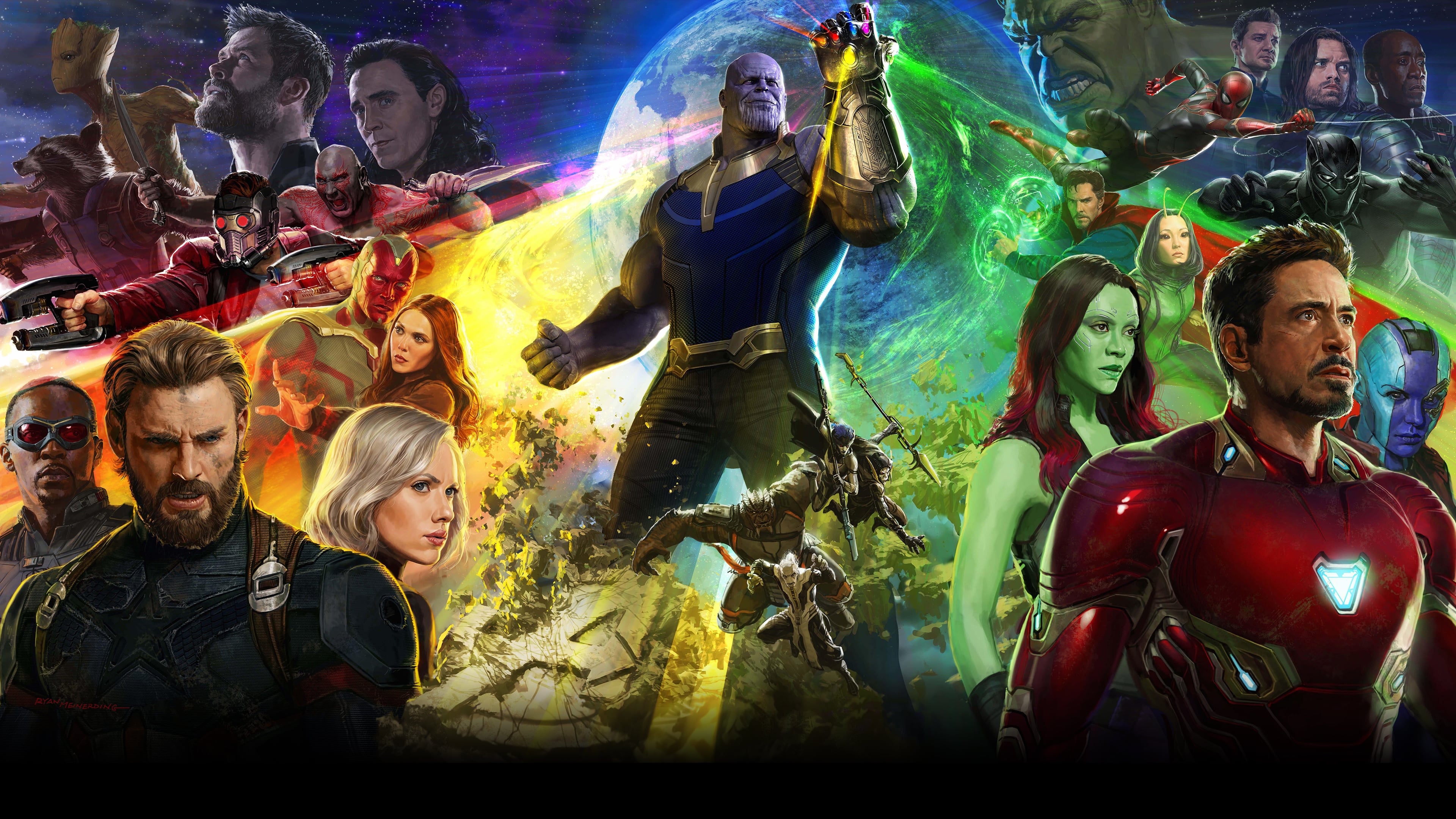 Immagine Avengers: Infinity War - Poster - Sfondi