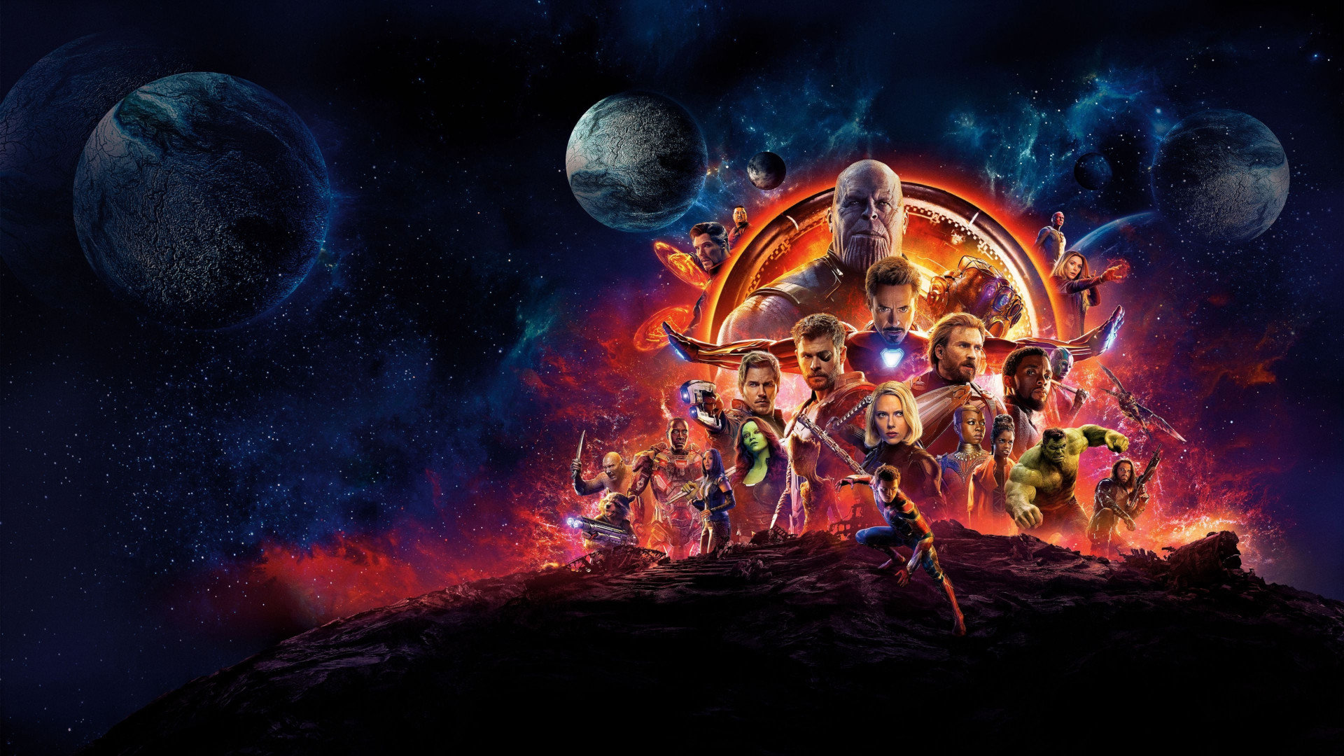 Immagine Avengers: Infinity War - Poster - Sfondi