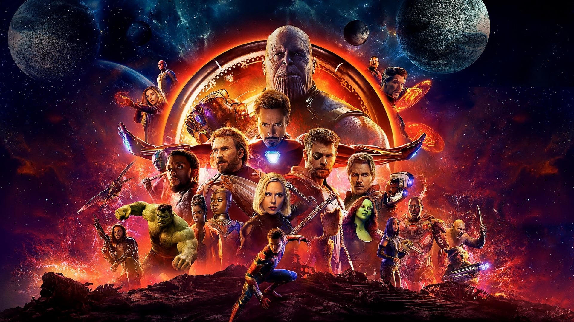 Immagine Avengers: Infinity War - Poster - Sfondi