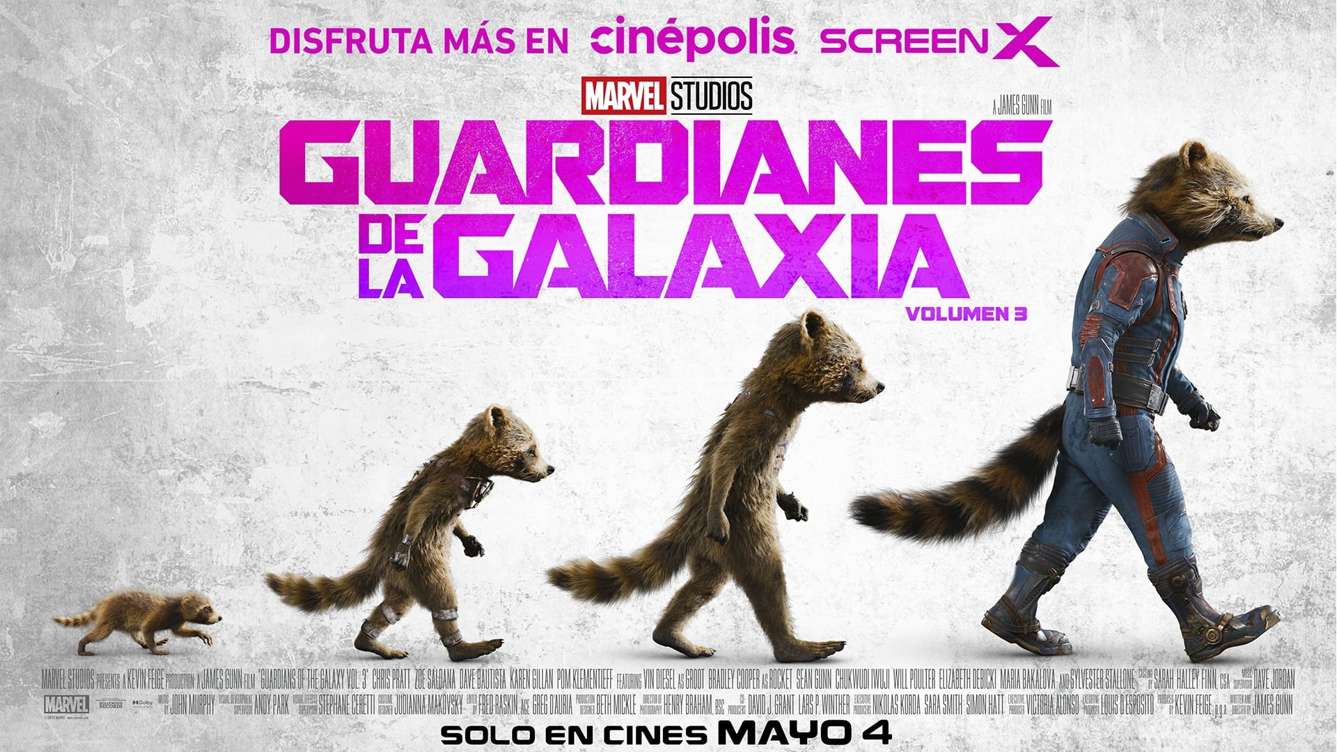 Immagine Guardiani della Galassia: Volume 3 - Poster - Sfondi