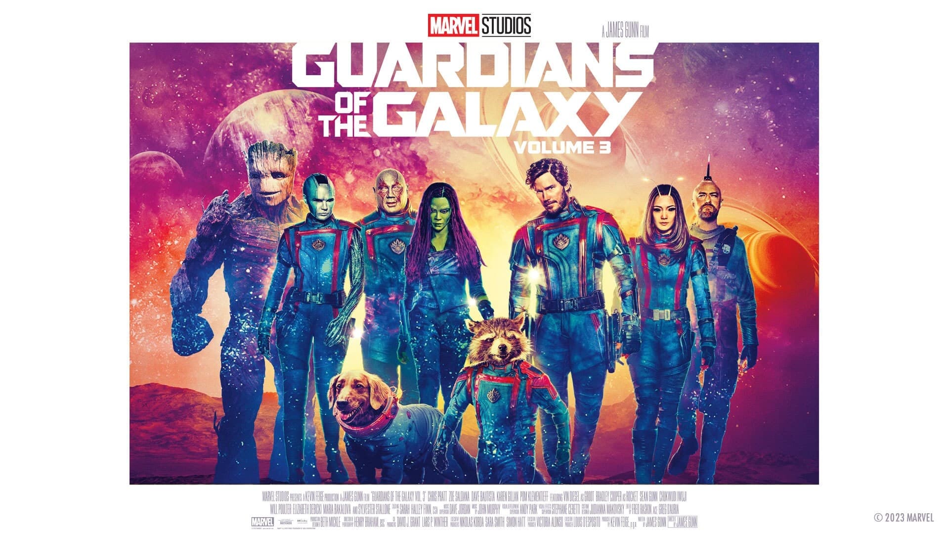Immagine Guardiani della Galassia: Volume 3 - Poster - Sfondi