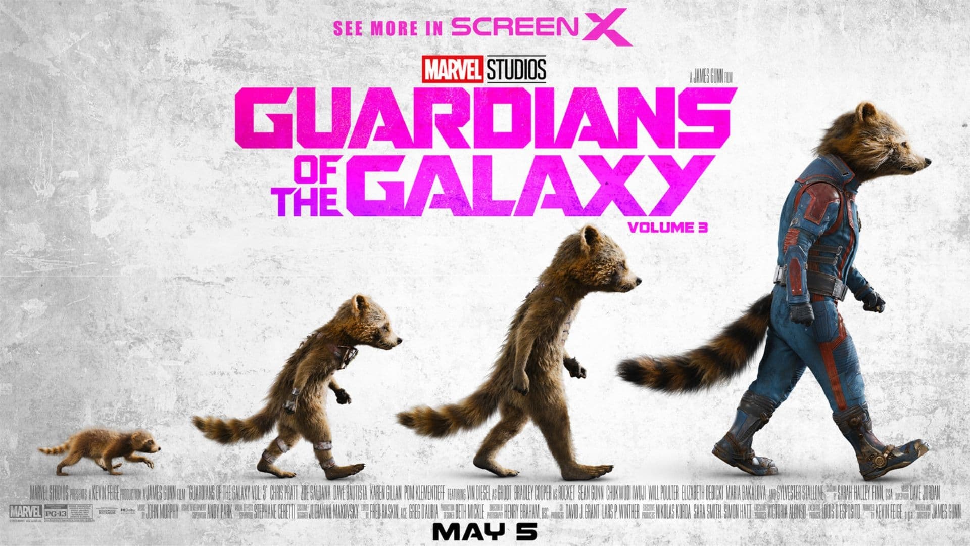 Immagine Guardiani della Galassia: Volume 3 - Poster - Sfondi