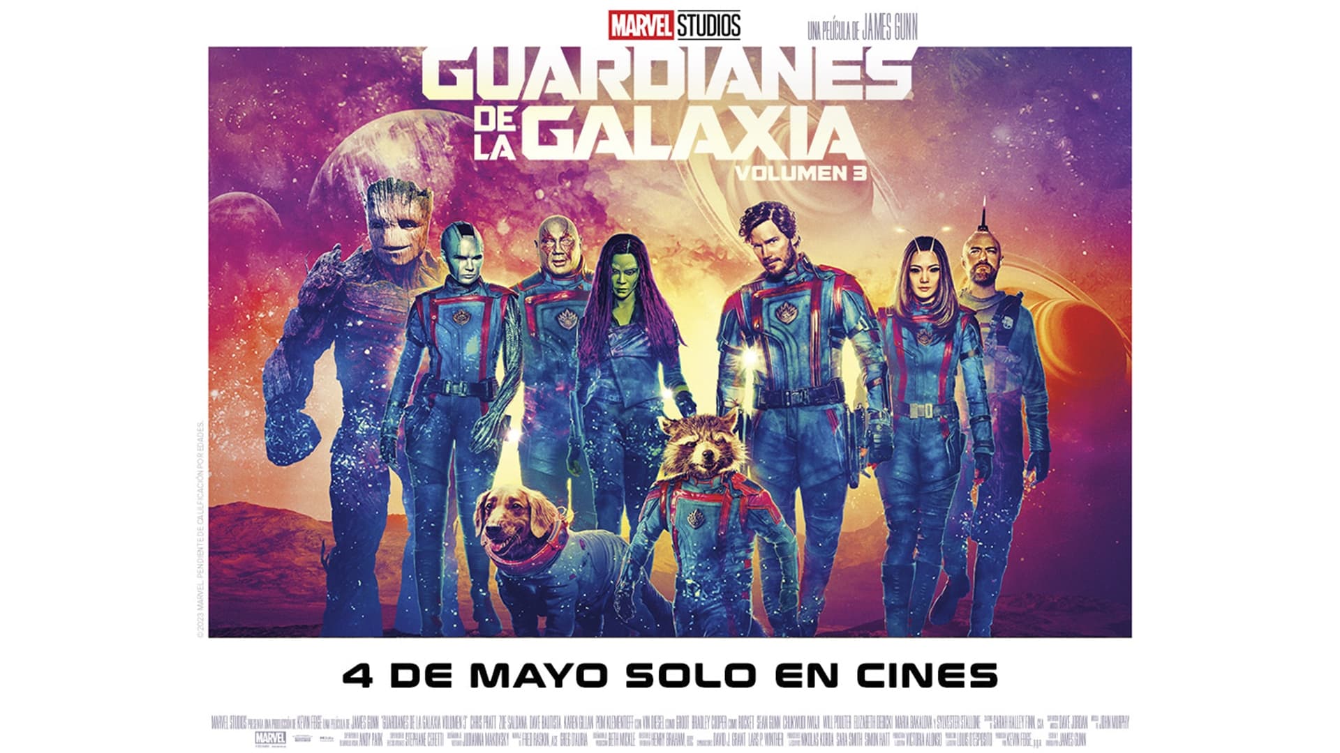 Immagine Guardiani della Galassia: Volume 3 - Poster - Sfondi