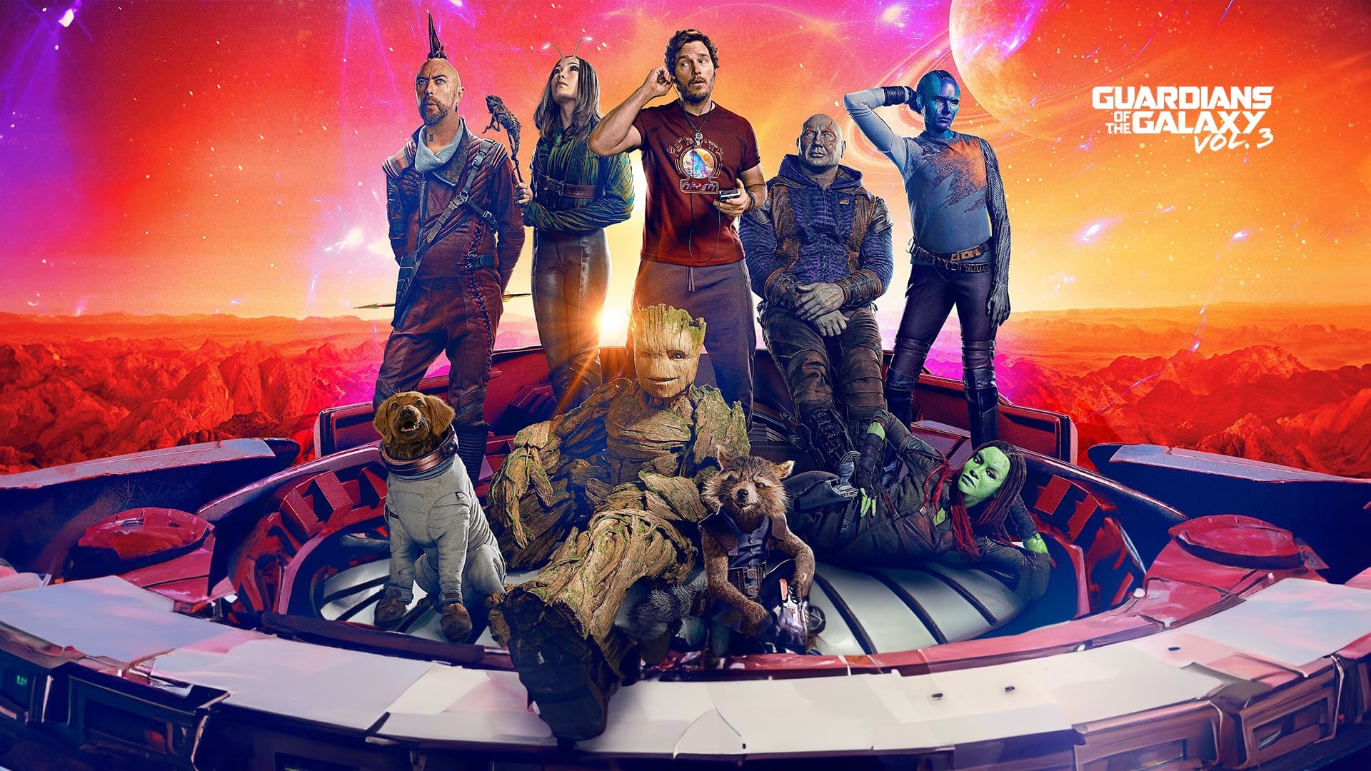 Immagine Guardiani della Galassia: Volume 3 - Poster - Sfondi