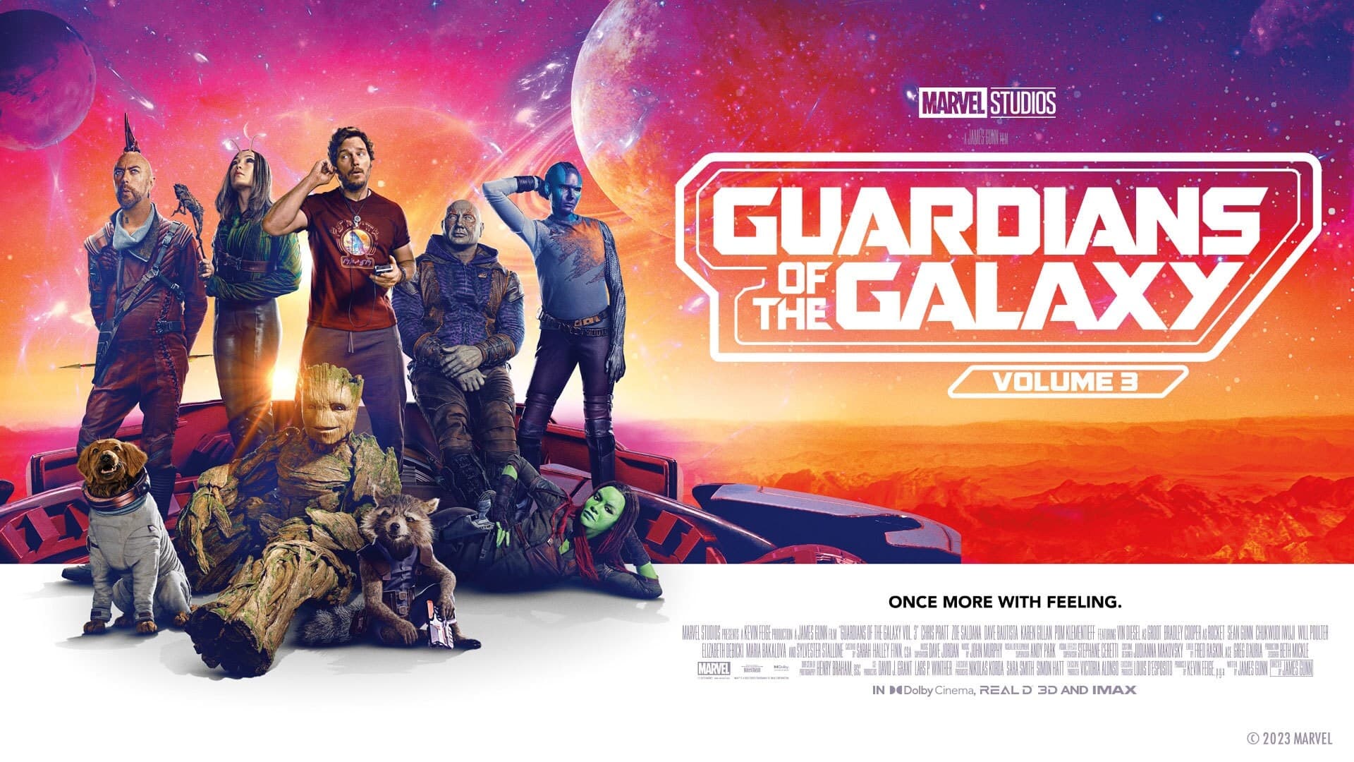 Immagine Guardiani della Galassia: Volume 3 - Poster - Sfondi