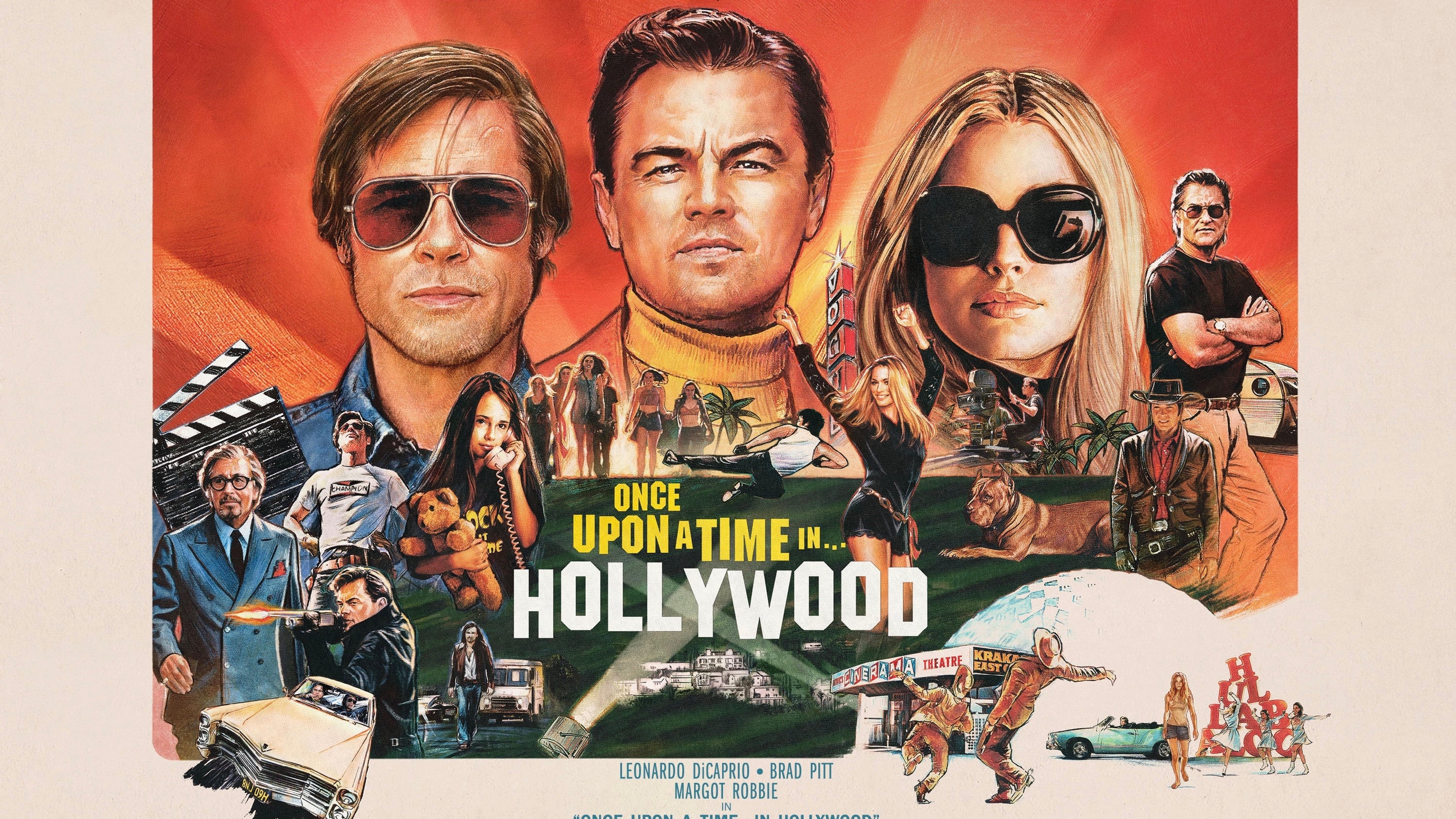 Immagine C'era una volta a… Hollywood - Poster - Sfondi